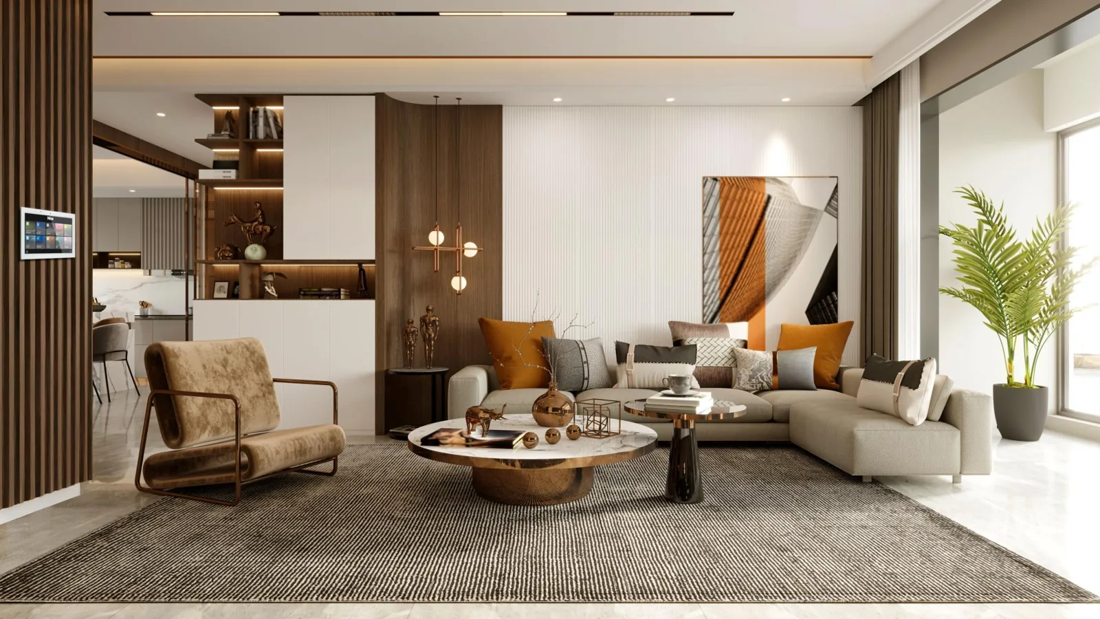 Nice Yubii smart home living environment